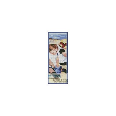 Children on the Beach Bookmark (Mary Cassatt)