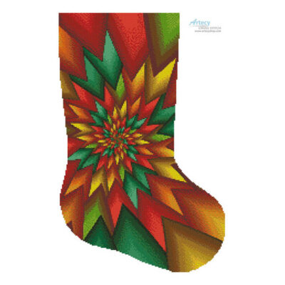 Christmas Fractal Stocking (Right) (Christopher Ursitti - Fotolia)