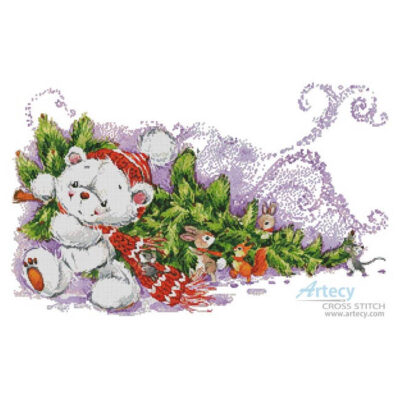 Christmas Teddy and Friends (Lena Faenkova)