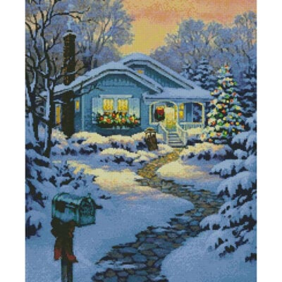 Christmastime Cottage (Corbert Gauthier, licensed through MHS Licensing)