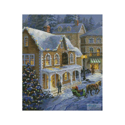 Christmas Village (Crop 1) (Nicky Boehme/ Art Licensing Int'l)