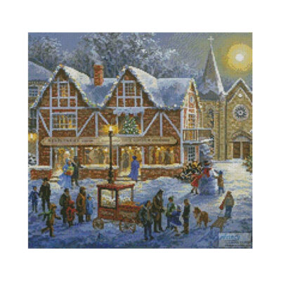 Christmas Village (Crop 2) (Nicky Boehme/ Art Licensing Int'l)