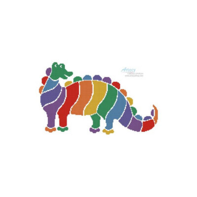 Colourful Dinosaur (Joni Prittie)