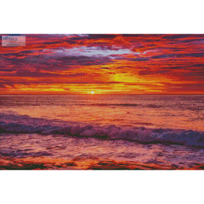 Colourful Sunset (Galyna Andrushko - Fotolia and an Ocean photograph copyright of Jennifer Regnier - Unsplash)