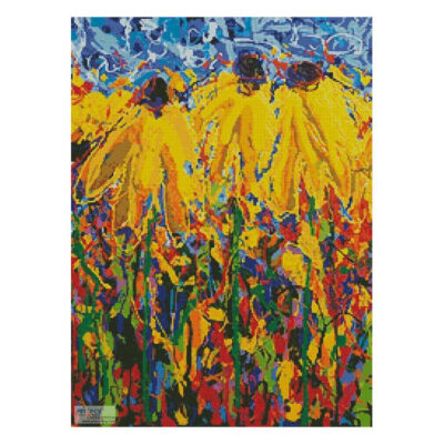 Coneflower Chaos (Crop) (Jeff Boutin)