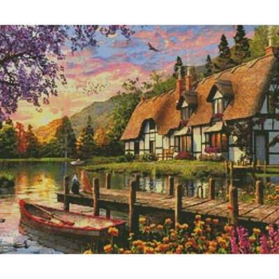 Cottage Evening Sunset (Dominic Davison)