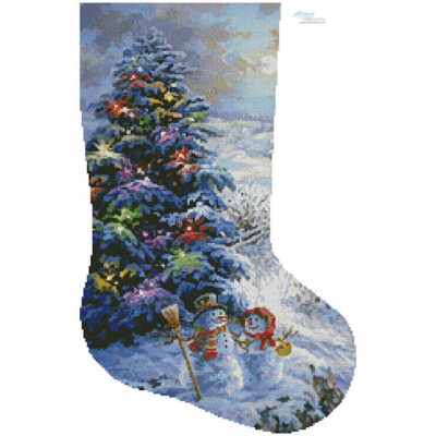 Country Shopping Stocking (Right) (Nicky Boehme)