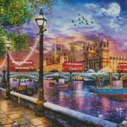 Evening Sunset at Parliament London (Large) (Dominic Davison)