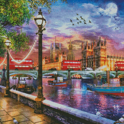 Evening Sunset at Parliament London (Large) (Dominic Davison)