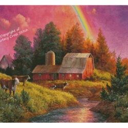 Farm after the Rain (Large) (Abraham Hunter)