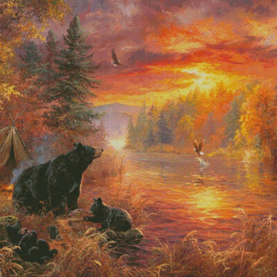 Fishing Camp (Large) (Abraham Hunter)