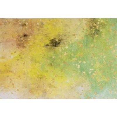 Fabric Flair - "Spellbound - yellow/green"