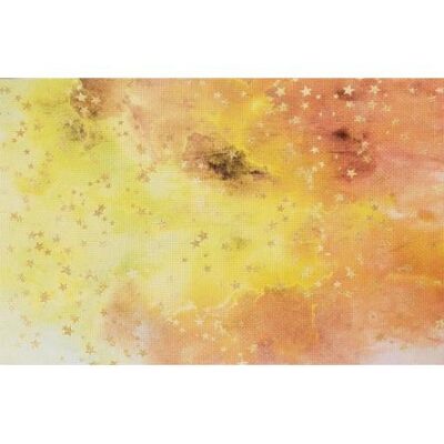 Fabric Flair - "Spellbound - yellow/orange"