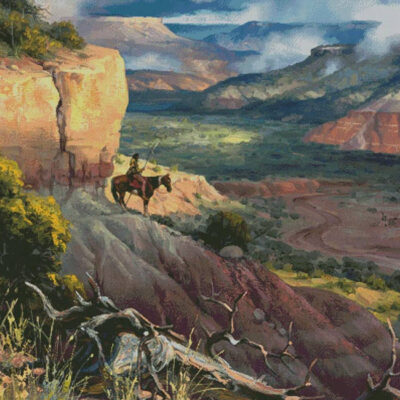 Camp Along the Timbercreek (Large) (Jack Sorenson)