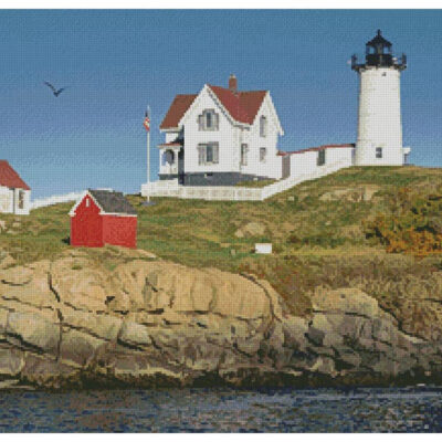 Cape Neddick Lighthouse (Large) (Franck McKenna - Unsplash)