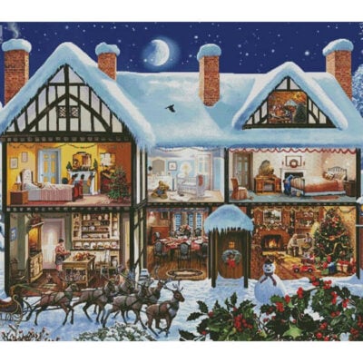 Christmas House 3 (Large) (Steve Crisp)