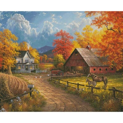 Country Blessings Painting (Large) (Abraham Hunter)