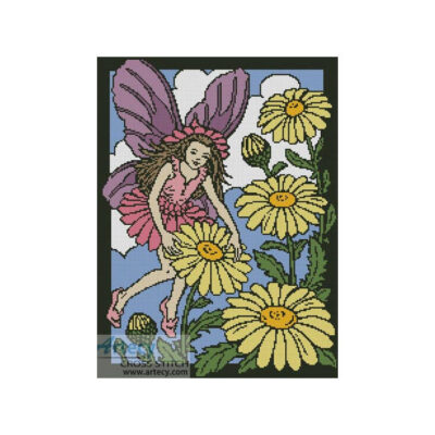Daisy Fairy 2 (Dover, coloured by Artecy)