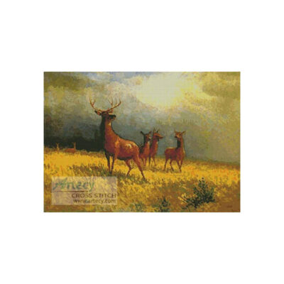 Deer in a Field (The Athenaeum)