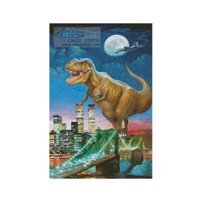 Dinosaur in New York (Petar Meseldzija)