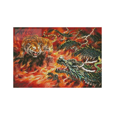 Dragon and Tiger in the Fire (Kayomi Harai)
