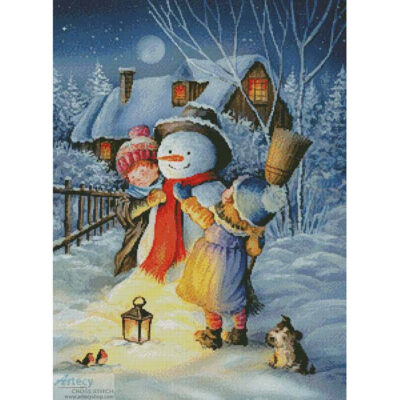 Dressing the Snowman (Isabella Angelini)