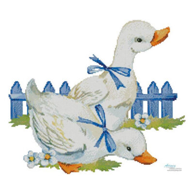 Ducks with Bows (Lena Faenkova)