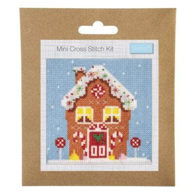 Counted Cross Stitch Kit: Christmas: Gingerbread House