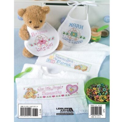 Leisure Arts Patterns Cross Stitch Special Bibs For Special Babies Book - Image 2