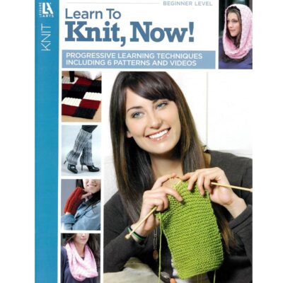 Leisure Arts Learn To Knit Now Book