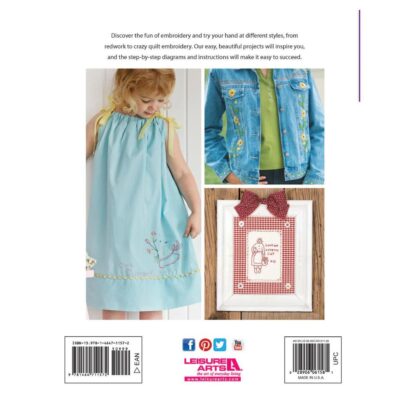 Leisure Arts Learn To Embroider With The Best Of Leisure Arts Book - Image 2
