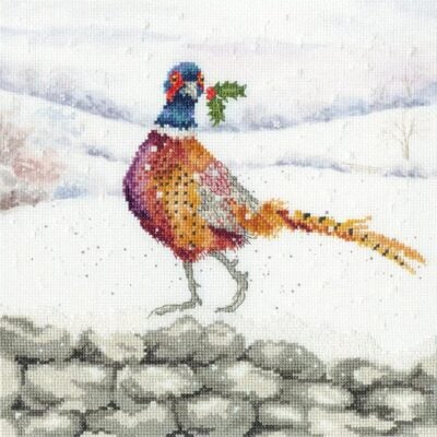 A Festive Flourish - 14ct Aida (Bothy  Threads)