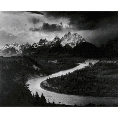 The Tetons -- Snake River -  Ansel Adams