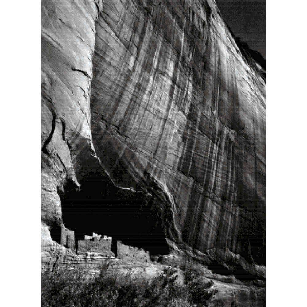 White House Ruin, Canyon de  Chelly National Monument, Arizona - Ansel Adams