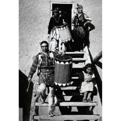 Dance, San Ildefonso Pueblo,  New Mexico - Ansel Adams