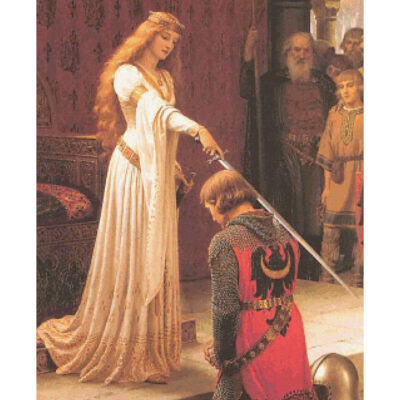 The Accolade (detail) - Edmund  Blair-Leighton