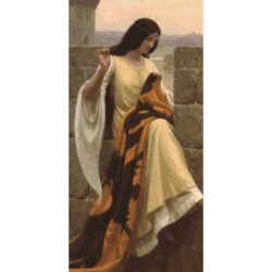 Stitching the Standard - Edmund  Blair-Leighton