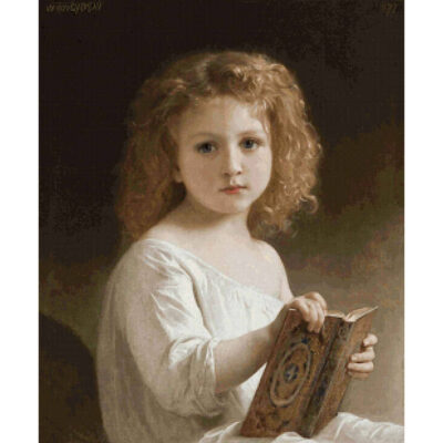 The Story Book - William Bouguereau