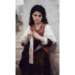 Tricoteuse - William Bouguereau