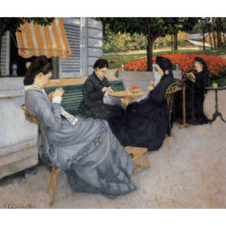 Portraits in the Countryside - Gustave  Caillebotte