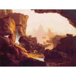 Subsiding of the Waters of the Deluge -  Thomas Cole