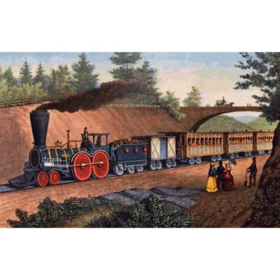 The Express Train - Nathaniel Currier