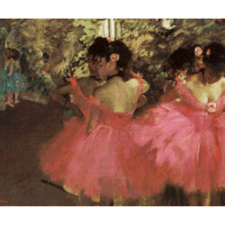 Dancers in Pink - Edgar Degas