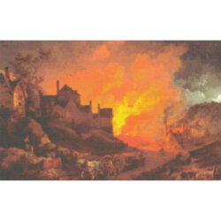 Coalbrookdale by Night - Philip James de  Loutherbourg
