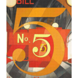 I Saw The Figure Five in Gold - Charles  Demuth