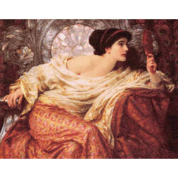 The Mirror - Sir Frank Dicksee