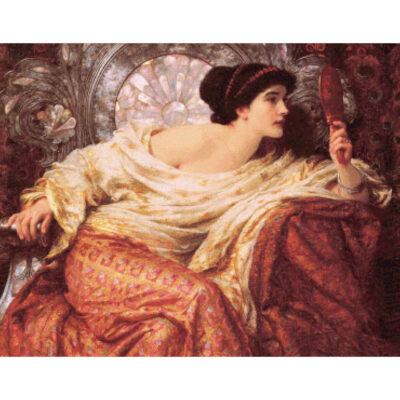 The Mirror - Sir Frank Dicksee