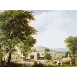 Haying at Jones Inn - George Henry  Durrie