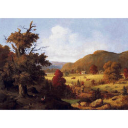 Woodland Glade in Autumn - George Henry  Durrie
