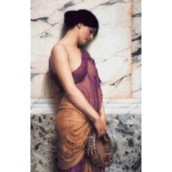 The Tambourine Girl - John William  Godward